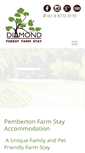 Mobile Screenshot of diamondforest.com.au